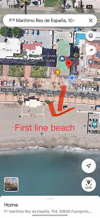 Bonito Estudio - Primera Linea De Playa Apartment Fuengirola